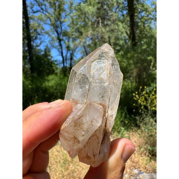 Quartz Crystal Point Brazil - Picture 4 of 6